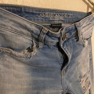High waisted skinny Jean